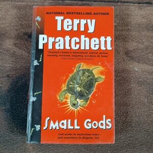 Terry Pratchett Small Gods National Bestselling Author Paperback Fantasy Novel